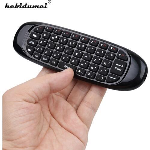 Mini 2.4GHz Wireless For Gyroscope Air Mouse Game Keyboard with Remote Control for Computers Smart TV Tablets Game Console