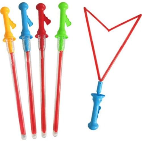 Large Bubble Western Sword Shape Bubble Sticks Kids Soap Bubble Toy Outdoor Toy Wholesale Dropshipping