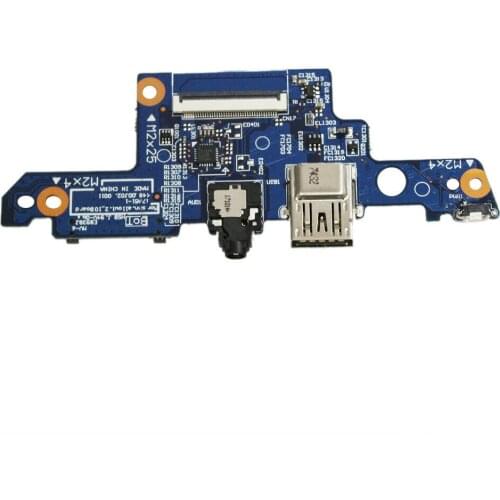 JIANGLUN for USB PCBA Audio Power Button Board HP m6-aq105dx 856808-001 448.07N02.0021 tbsz11