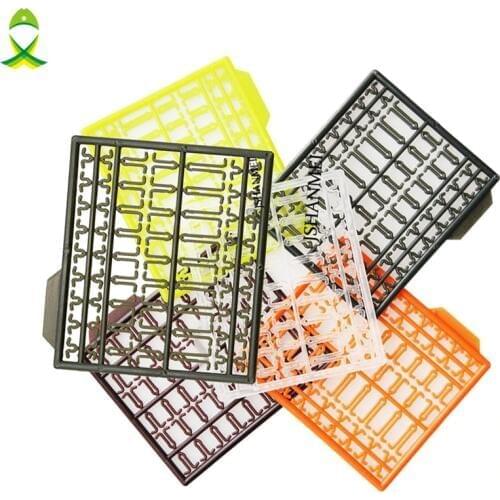 JSM 20pcs/lot Carp Fishing Tackle Hair Extender Boilie Bait Stops Lightweight Durable ABS Hair Rig Boilie Bait Dumbell Stopper