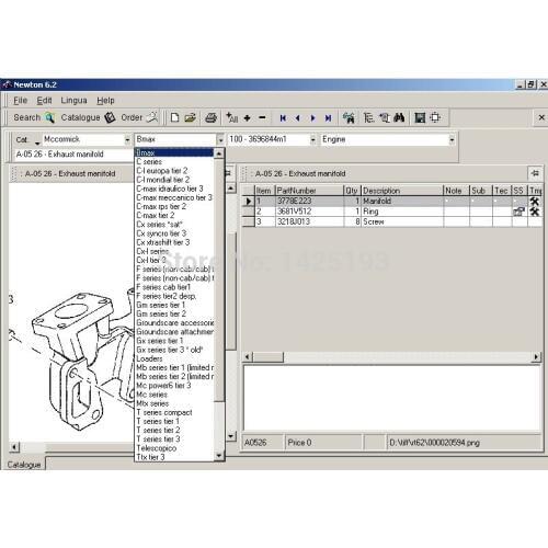 McCormick 7.3 spare parts catalog