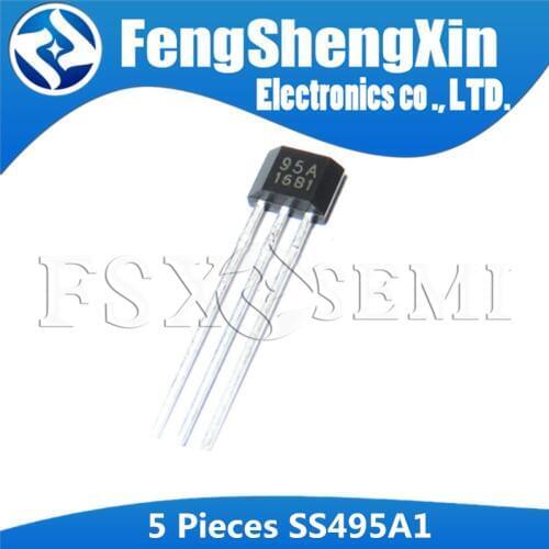 5pcs/lot SS495A SS495 TO-92 SS495A1 95A Linear Hall-Effect Sensor