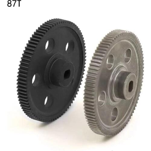 87T Metal Reducer Reduction Differential Main Spur Gear(18024-1) For RC Car HSP RGT E86100 1/10 HSP Hi Speed Crawler 94180 86100