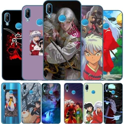 Inuyasha Soft Silicone Phone Case For Huawei P9 P10 P20 P30 P40 LITE P20 P30 P40 PRO P smart Y6 Y7 Y9 Prime nova 3i