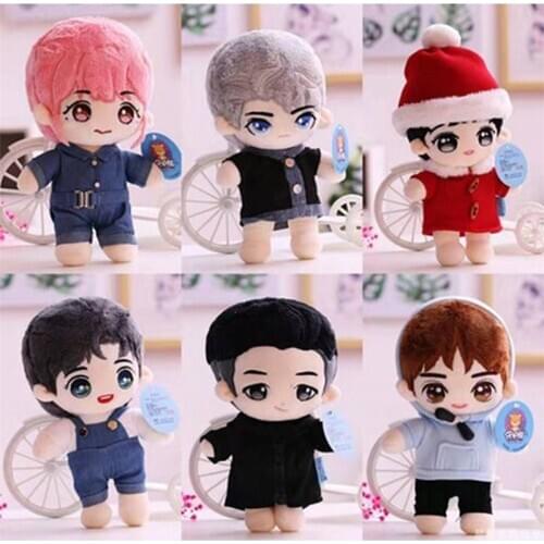 20cm Human Shape Star Iittle Princess Plush Toy, Cartoon doll Plush Toy, As a Childs Birthday Gift pink pig Humanoid doll