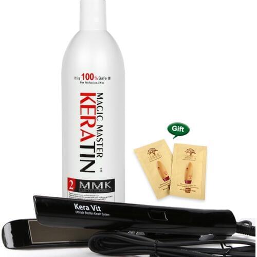 11.11 Brazilian Keratin Hair Treatment Free Formalin Deep Repairs Damaged Curly Hair Straightening Hair Magic Master Keratin