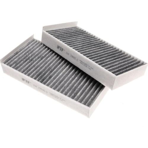 CUK 23 005-2 Cabin Air Filter with Activated Carbon for BMW 2 Active Tourer F45 F46 i3 X1 2014-2020 MINI 2013-2020 64116823725