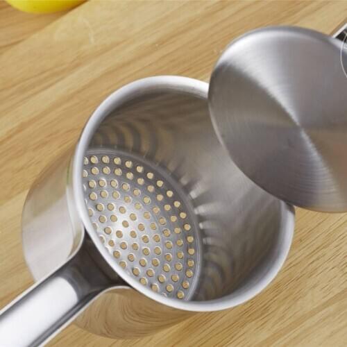 Juicer Creative stainless steel juicer potato chips pressure lemon pressure manual juicer suitable for kitchen juicing 3