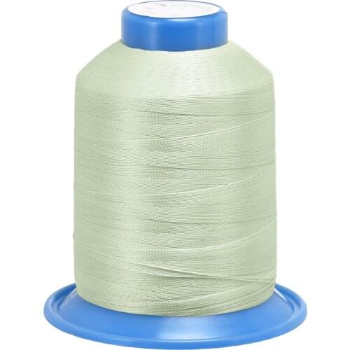 Uxcell Bonded Polyester Thread Extra-strong 1312 Yards 210D/0.32mm (Tea Green)