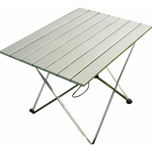 Outdoor Portable Ultra-light Aluminium Alloy Folding Table Camping Picnic Desk