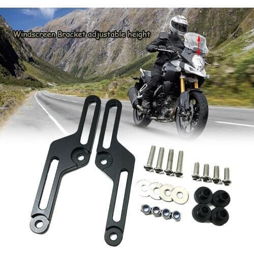 V-STORM 1000 DL1000 2014-2019 Windscreen Adjusters Motorcycle CNC Windshield Bracket fits For SUZUKI V STROM 1000 DL 1000 2018