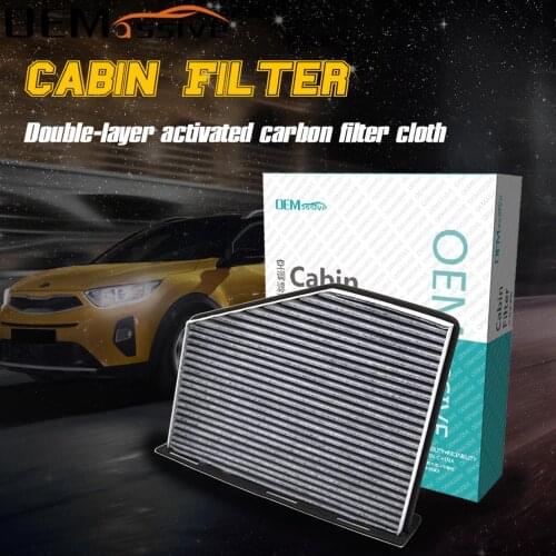 Car Pollen Cabin Air Filter Activated Carbon 1K0819644 1K1819653B For Audi A3 Q3 TT Roadster VW Golf Passat Jetta Beetle