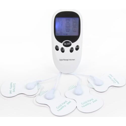 6-Mode Electronic Pulse Massager/Tens EMS Machine Massager/Electrical Nerve Muscle Stimulator/Low Frequency Physiotherapy Device