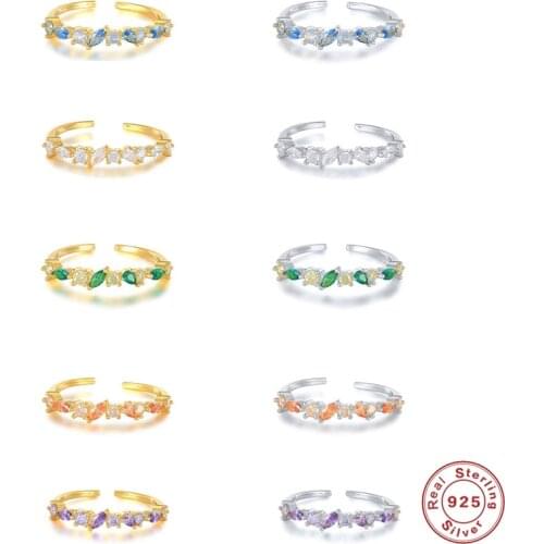 Aide Hot Oval Cubic Oxidized Diamond Finger Rings For Women 925 Sterling Silver Fine Jewelry Womens Ring Anniversary Sexy Gift