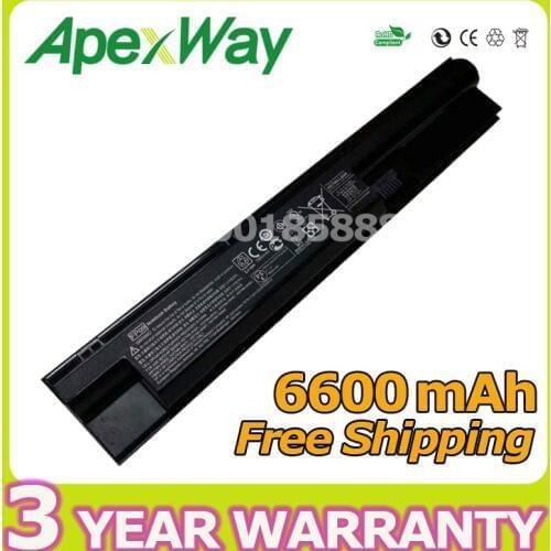Apexway 9 cells Laptop Battery for HP ProBook 440 445 450 455 470 FP06 FP09 H6L26AA H6L27AA HSTNN-IB4J HSTNN-LB4K