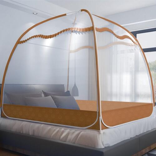 Large Space Adult Mosquito Net Mongolian Yurt Double Bed Canopy Tent Insect Mesh Encryptiob Quality Mosquito Netting 2020 New