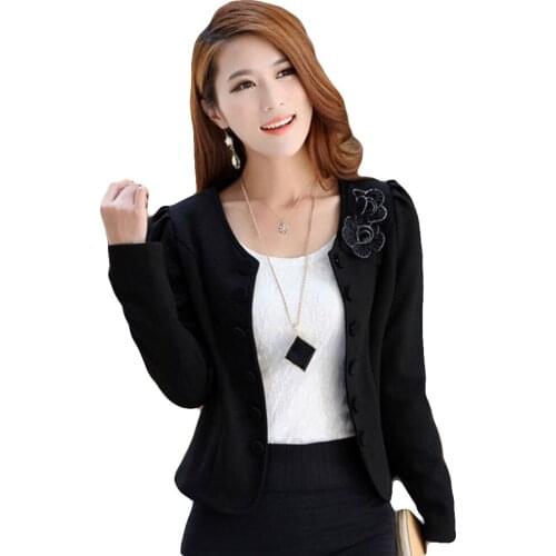 Women Lady Suit Blazer Work Office Double-Breasted Suit Blazer OL Slim Jacket Coat