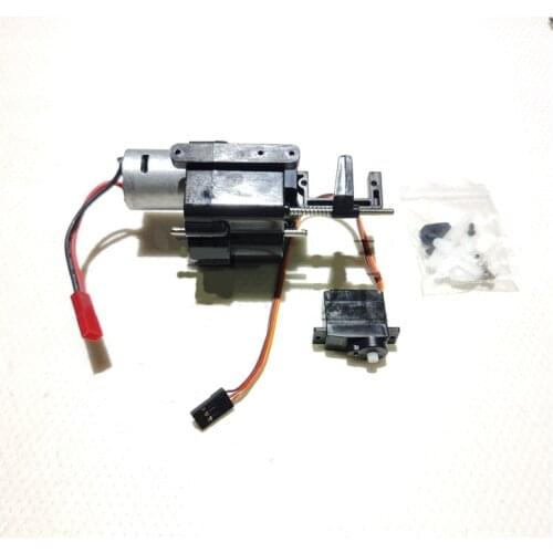 Two-Speed Gearbox 370 Motor Integrated Transmission Servo Full Metal OP Upgrade Parts for 6WD WPL RC Car Model