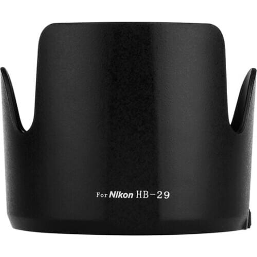 HB-29 Camera Lens Hood Bayonet Mount for Nikon 70-200mm F/2.8 G-AF-S Lens Black