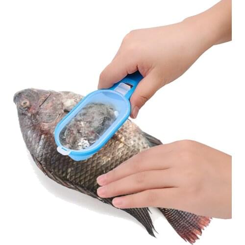 HILIFE Clam Opener Fish Cleaning Tools Kitchen Gadgets Fish scales Scraper Fish Scales Skin Remover Scaler and knife
