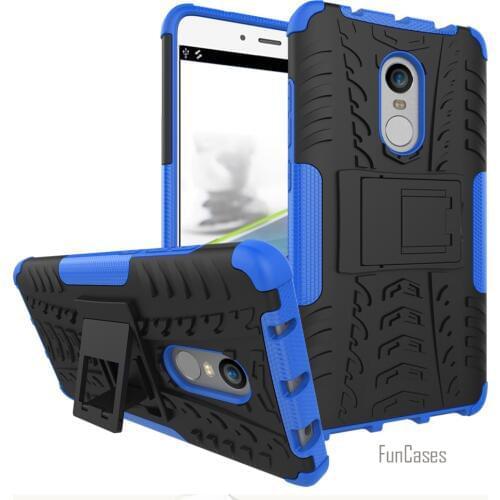 New Protective Phone Case For Redmi Note 4 Shockproof Hybrid Rugged Armor Case For Xiaomi Redmi Note 4 Case Silicon Stand Cover