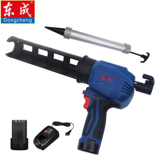 Adjustable 6 Speed 12V Cordless Glue Gun. 300ml Barrel Packaging Glue Electric Caulk Gun For 600ml Flexible Packaging Glue