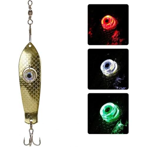 Fishing tackle 2020 9.5 cm/30 g underwater fishing light electronic LED bait fishing light shines in water рыбалка снасти 2020
