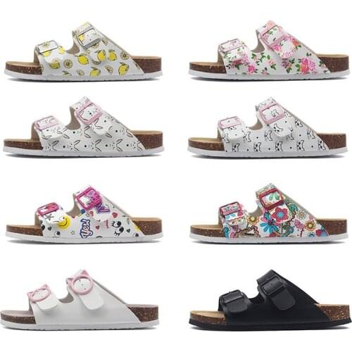 Casual Soft Cork Slippers Women Men Summer Beach Slide Sandals Flip Flops Comfort Ladies Couples Outside Shoes Zapatilla Mujer