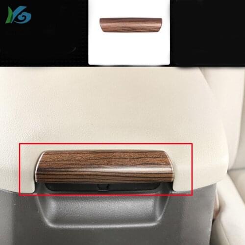 Pine Wood Grain For Toyota Land Cruiser Prado FJ150 150 2010-2018 Car ABS Interior Armrest Sequins Trim accessories