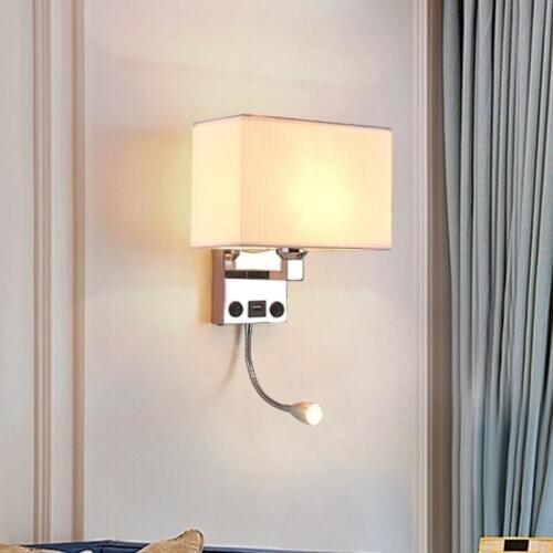 Modern Led Wall Lamp Nordic Sconce Lighting Fixture Living Bedroom Bedside Restaurant Kitchen Study Indoor Luminaire Decor Light