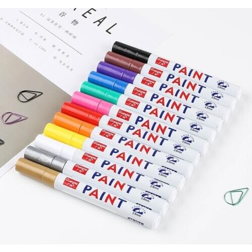 2020 ceramic tile marker repair wall pen cement marker odorless and non-toxic, color marker graffiti pen for tires