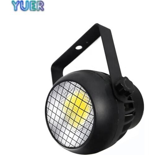 2021 NEW 60W COB Par Light LED RGB 3in1 Cob Flat Lamp DMX512 For Stage Lighting DJ Disco Wedding Christmas Decoration Light