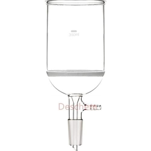 350ml,24/40,Glass Buchner Funnel,70mm Suction Filter,Vacuum Hose Adapter