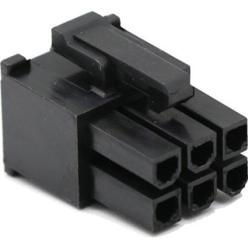 Angitu 4.2mm 6Pin PCI-E Cable Male Connector Housing Cable Female Connector