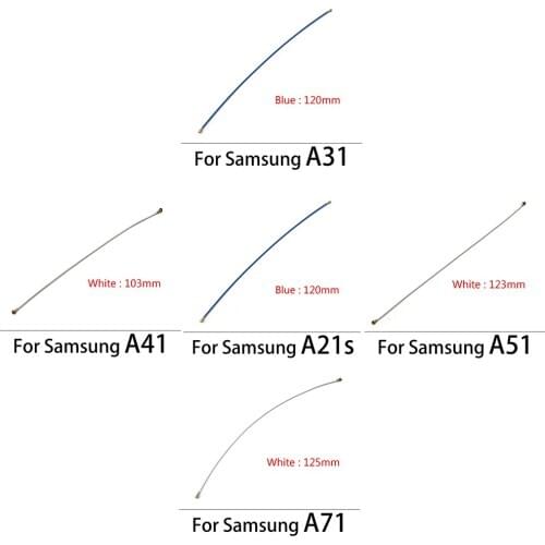 50PCS Inner Wifi Antenna Signal Flex Cable Wire Ribbon For Samsung A10S A20S A30S A50S A70S A01 A11 A21 A21S A31 A41 A51 A71