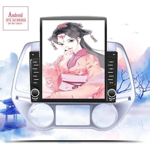 Car Radio For Hyundai I20 2010 2012 2013 2014 Octa Core Android 10.0 Car DVD GPS Navigation Player Deckless Car Stereo Headunit