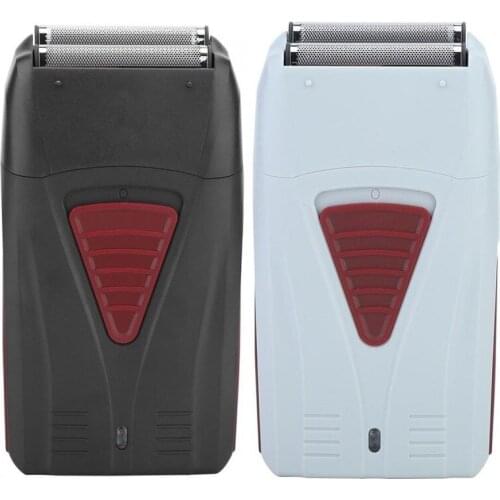 Men Twin Blade Reciprocating Cordless Razor Hair Beard USB Rechargeable Shaving Machine Barber Trimmer