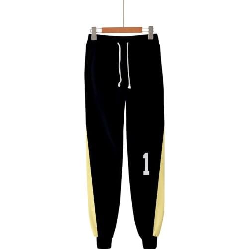 Anime Haikyuu Joggers Pants Men / Women Casual Pants Hip Hop Sweatpants Cosplay Costumes Trousers Fashion 3D Mid Full Length