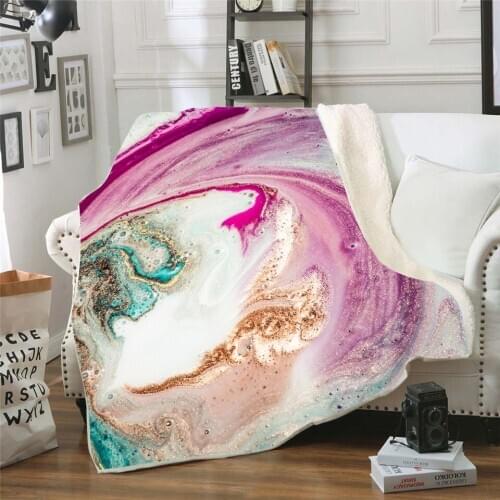 Colored Whirlpool 3D Printed fleece blanket for Beds Hiking Picnic Thick Quilt Fashionable Bedspread Sherpa Throw Blanket 03