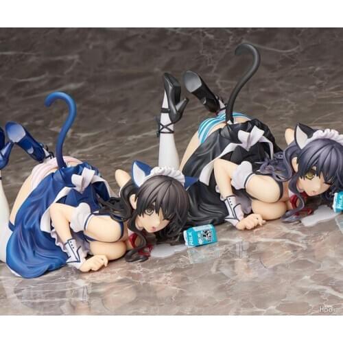 18cm Anime CAT LAP MILK Native Misaki Kurehito Sexy girls PVC Action Figure japan Anime Model toys adult Collectible Figures dol