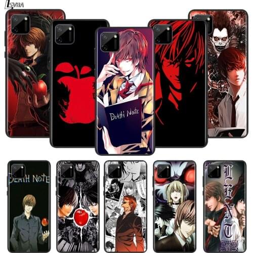 Hot Anime Death Note For OPPO Realme 2 3 3i 5 5S 5i 6 6S 6i 7 7i Narzo 10 20 Pro Global Silicone Black Soft Phone Case