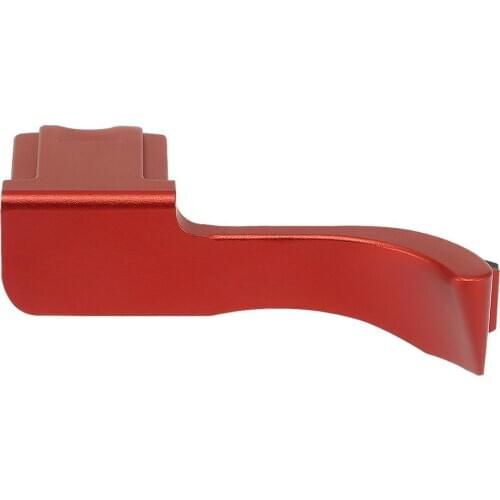 Haoge THB-M10R Metal Hot Shoe Thumb Up Rest Thumbs Up Hand Grip for Leica M10 M10-P M10P Camera Red