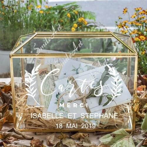 Colorful Gift Box Sticker Custom Name Home Decoration Accessories Decor Living Room Bedroom Removable Art Decor Wallpaper