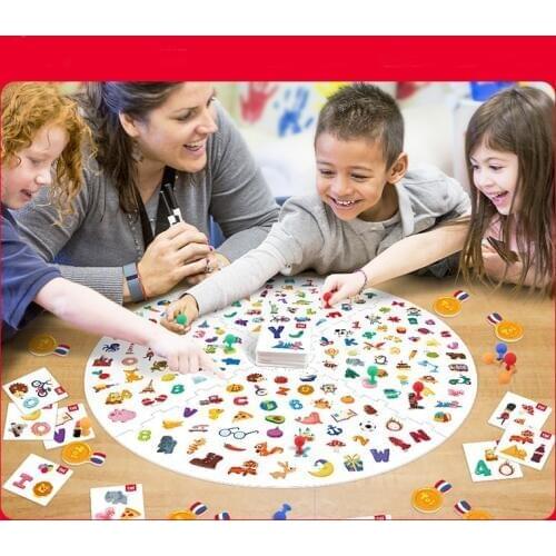 Find It Out with A Small Flashlight Childrens Board Game Parent-child Interaction Cultivate Baby Concentration Party Game