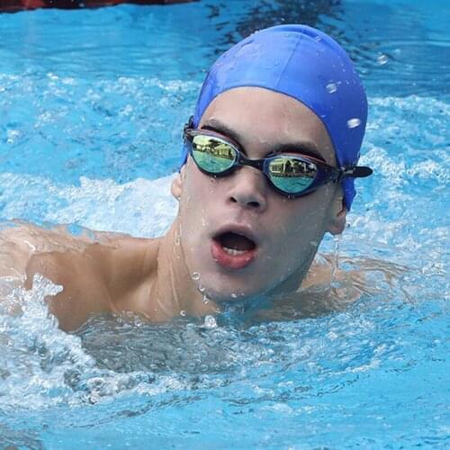 Newly Newly Newly Anti-Fog Swim Goggles with Adjustable Strap UV Production Anti-Leak Comfortable to Wear Durable Portable