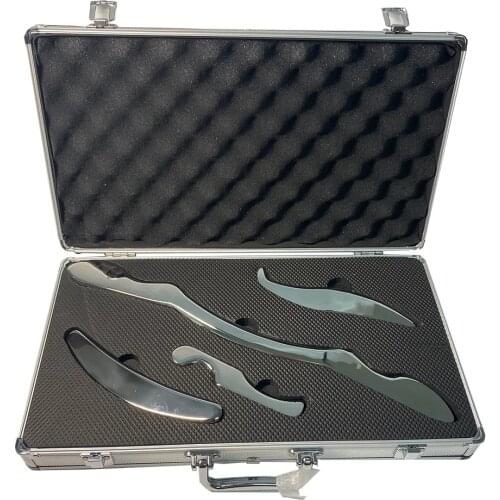 Stainless Steel Fascia Knife Medical Physical Therapy Gua Sha Scraper Myofascial Release IASTM Tools Muscle Fascia Release Knife