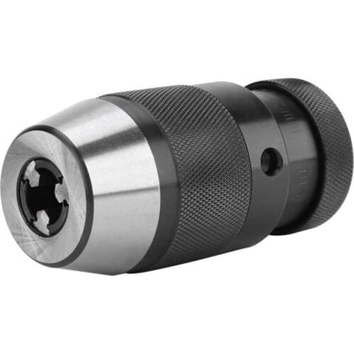 B16 Adaptor Lathe 0-13mm Drill Chuck Keyless 1/2" Steel Self-tightening Chuck for Lathe Electric Drill