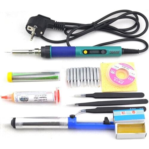 CXG 936d Professional LED Digital Adjustable Electric Soldering Iron Constant temperature Soldering Station 60W to 936d EU Plug