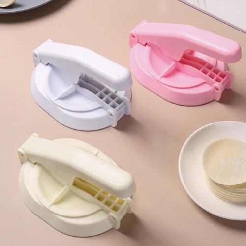 Portable Dumpling Skin Maker Household High Efficiency PP Manual Dough Press Mold Pastry Accessories for Home Kitchen Supplies