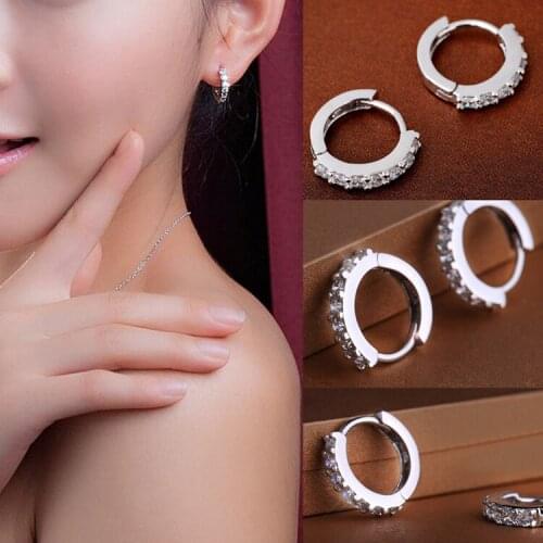 Ear Studs Hoop Excellent Latest Simple Funny Special Vintage Vogue Individual Hot High Quality Goods Magic 1 Pair